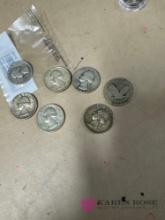 $1. 75 face value silver quarters