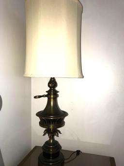 metal table lamp