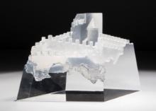 David Dowler for Steuben 'Castle of Dreams' Sculpture