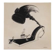 Dr. Seuss (American, 1904-1991) 'Booby Trap' Lithograph