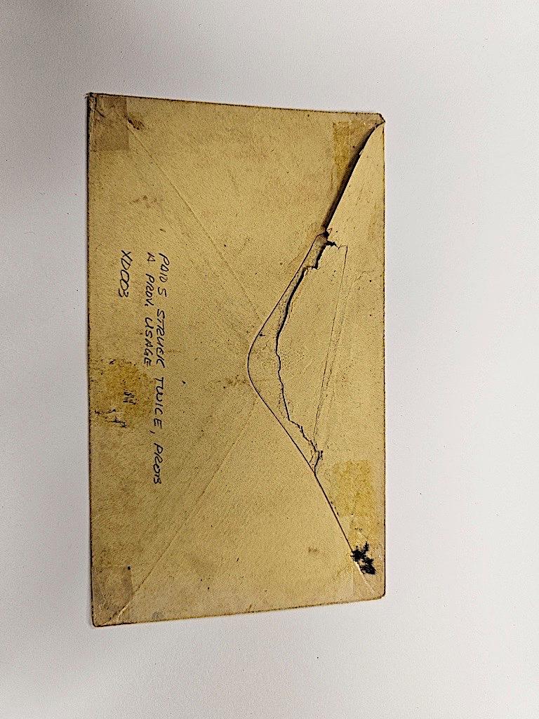 CIVIL WAR ERA ENVELOPE ADDRESSED TO 'LAURA NICKLES, COLUMBUS GA'