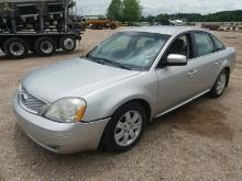 2007 Ford Five Hundred, s/n 1FAHP24137G132139: 4-door, Gas Eng., Auto, Unkn
