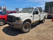 2004 Ford F350 4WD Truck, s/n 1FDSF35L04EC42061 (Inoperable): Gas Eng., Reg