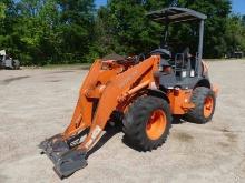 Hitach ZW50 Rubber-tired Loader, s/n 15230 (Salvage): Rollbar Canopy, No Bk