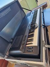Yamaha Keyboard, Stand, Music Stand