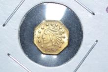 1852 California Gold Octagon