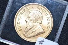 1975 South African One Ounce Gold Krugerrand