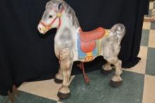 Tin Horse, Approx. 3' Tall