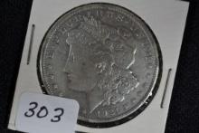 1921-S Morgan Dollar; VG