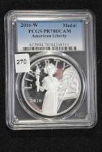 2016-W American Liberty 1 oz. Silver Proof 70 DCAM