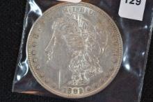 1882-S Morgan Dollar; AU
