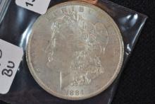 1884-O Morgan Dollar; BU