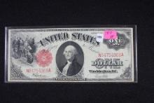 1917 One Dollar George Washington Blanket; XF