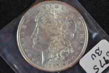 1897-S Morgan Dollar; BU