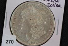 1881-CC Morgan Dollar; XF