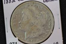 1882-CC Morgan Dollar; VG
