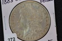 1883-CC Morgan Dollar; F