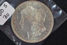 1880-S Morgan Dollar; BU