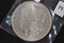 1882 Morgan Dollar; BU