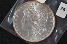 1885 Morgan Dollar; BU