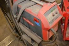 Fronius Transteel 3500 Welder w/Fronius VR 5000 Feeder Equipped with 3-Phase Converter; Item in use