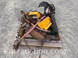 ANTIQUE PLOW, 2006 CUB CADET ENGINE,