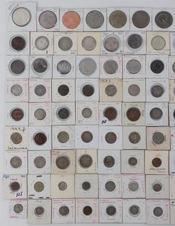 U.S. WORLD FOREIGN & OBSOLETE COIN LOT 2 POUNDS