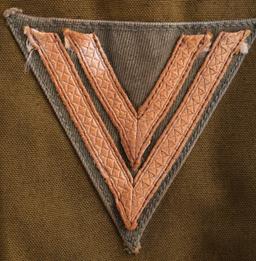 WWII GERMAN THIRD REICH AFRIKA CORPS M44 TUNIC