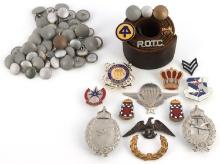 20TH CENTURY MISC. MILITARY & WWII GERMAN BUTTONS