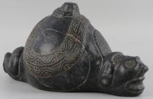 TAINO PRECOLUMBIAN EXQUISITE SNAKE ZEMI