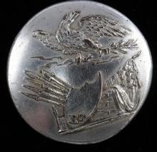 WAR OF 1812 INFANTRY REGIMENT OFFICER BUTTON