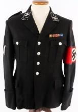 WWII GERMAN THIRD REICH SS OFFICER TUNIC