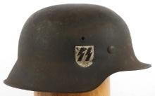 WWII GERMAN THIRD REICH SS M42 HELMET
