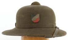 WWII GERMAN THIRD REICH HEER TROPICAL PITH HELMET