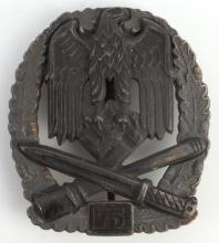 WWII GERMAN REICH HEER 75 GENERAL ASSAULTS BADGE