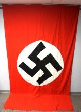WWII GERMAN THIRD REICH LARGE STATE SERVICE FLAG