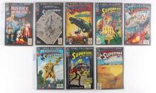 SUPERMAN FUNERAL FOR A FRIEND 0 - 7 COMIC BOOKS