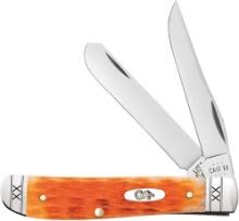 CASE XX MINI TRAPPER CAYENNE BONE KNIFE