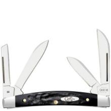 CASE XX JIGGED ROUGH BLACK SMALL CONGRESS KNIFE