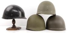 US ARMY & ISRAELI M1 COMBAT HELMET LINER LOT OF 4