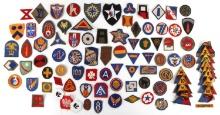 WWII MILITARY PATCH LOT 106 BIG VARIETY