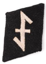 WWII GERMAN REICH 23RD SS FREIWILLIGEN COLLAR TAB