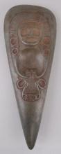 TAINO PRECOLUMBIAN MONUMENTAL ANTHROPIC CELT