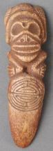 TAINO PRECOLOMBIAN CARVED TONGUE COMPRESSOR