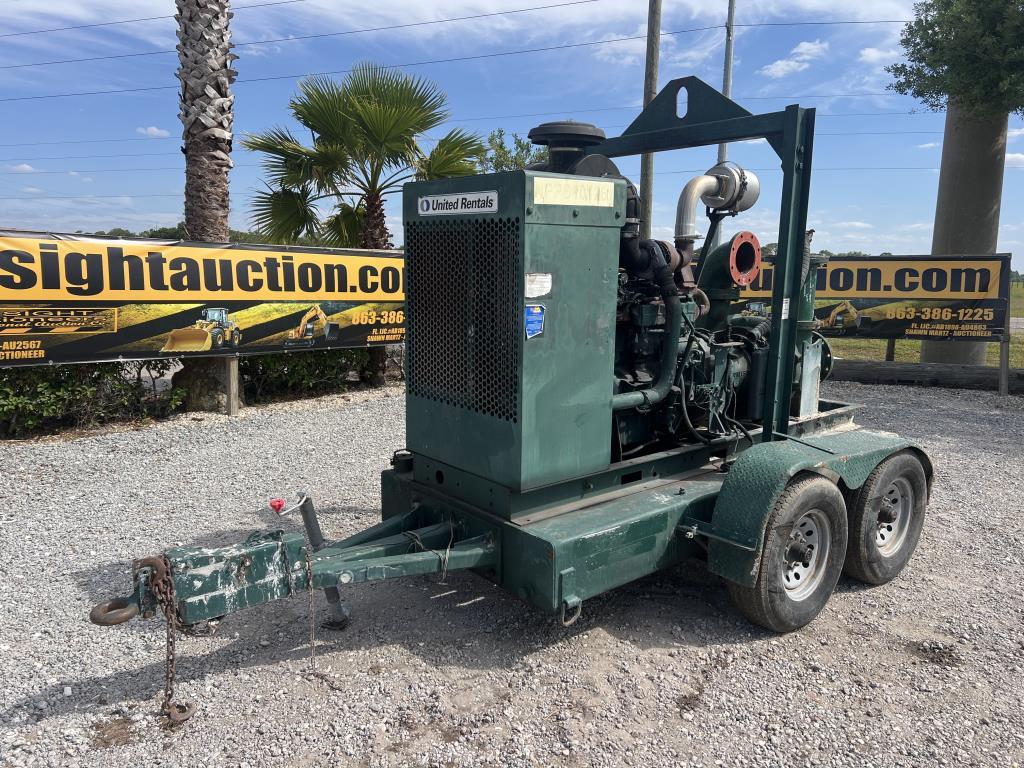 PIONEER 10 INCH DIESEL POWERED PUMP