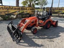 2021 KUBOTA BX2680 TRACTOR R/K