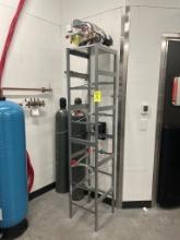 Syrup Rack W/ Soda Fountain Compressor And Co2 Tanks