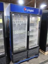 QDB Cooling 2-glass door refrigerated merchandiser