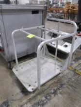 aluminum sheet pan cart