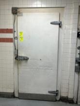 Walk-In Cooler Door W/ DL-35 Monitor